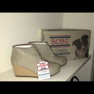 BOBS from Skechers Memory Foam Bootie